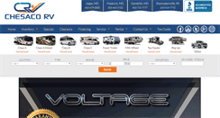 Desktop Screenshot of chesacorv.com